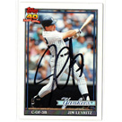 Jim Leyritz autograph