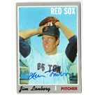 Jim Lonborg autograph