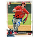 Brandon Marsh autograph