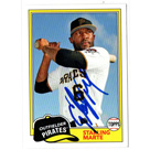 Starling Marte autograph