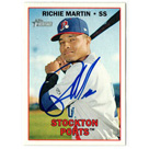 Richie Martin autograph