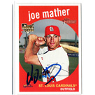 Joe Mather autograph