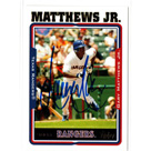 Gary Matthews autograph