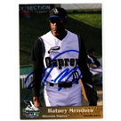 Hatuey Mendoza autograph