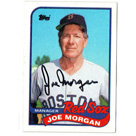 Joe Morgan autograph