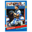 Greg Olson autograph