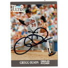 Gregg Olson autograph
