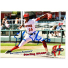 Sterling Sharp autograph