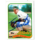 Terry Steinbach autograph