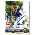 Mitchell White autograph