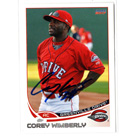 Corey Wimberly autograph