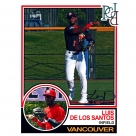 Luis de los Santos autograph