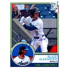 Blaze Alexander autograph