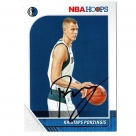 Kristaps Porzingis autograph