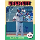 Dariel Gomez autograph
