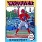 Addison Barger autograph
