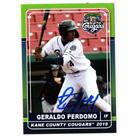 Geraldo Perdomo autograph
