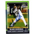 Blake Workman autograph