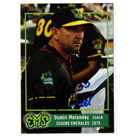 Osmin Melendez autograph